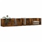vidaXL Wandschränke 2 Stk. Räuchereiche 99x18x16,5 cm Holzwerkstoff vidaXL Wandschränke 2 Stk. Räuchereiche 99x18x16,5 cm Holzwerkstoff
