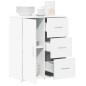vidaXL Sideboard Weiß 60x31x70 cm Holzwerkstoff vidaXL Sideboard Weiß 60x31x70 cm Holzwerkstoff
