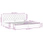 vidaXL Bettgestell mit Kopfteil Blau 200x200 cm Samt vidaXL Bettgestell mit Kopfteil Blau 200x200 cm Samt