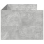 vidaXL Tagesbett mit Schubladen Betongrau 90x200 cm Holzwerkstoff vidaXL Tagesbett mit Schubladen Betongrau 90x200 cm Holzwerkstoff