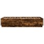 vidaXL Bettgestell Räuchereiche 75x190 cm Holzwerkstoff vidaXL Bettgestell Räuchereiche 75x190 cm Holzwerkstoff
