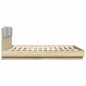 vidaXL Bettgestell mit Kopfteil Sonoma-Eiche 180x200 cm Holzwerkstoff vidaXL Bettgestell mit Kopfteil Sonoma-Eiche 180x200 cm Holzwerkstoff