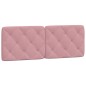 vidaXL Bett mit Matratze Rosa 140x200 cm Samt vidaXL Bett mit Matratze Rosa 140x200 cm Samt