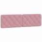 vidaXL Bett mit Matratze Rosa 180x200 cm Samt vidaXL Bett mit Matratze Rosa 180x200 cm Samt