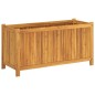 vidaXL Pflanzkübel mit Einlage 99,5x38x50 cm Massivholz Akazie vidaXL Pflanzkübel mit Einlage 99,5x38x50 cm Massivholz Akazie