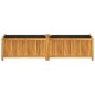 vidaXL Pflanzkübel mit Einlage 199x38,5x50 cm Massivholz Akazie vidaXL Pflanzkübel mit Einlage 199x38,5x50 cm Massivholz Akazie