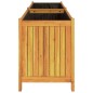 vidaXL Pflanzkübel mit Einlage 199x38,5x50 cm Massivholz Akazie vidaXL Pflanzkübel mit Einlage 199x38,5x50 cm Massivholz Akazie