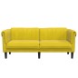 vidaXL Sofa 2-Sitzer Gelb Samt vidaXL Sofa 2-Sitzer Gelb Samt