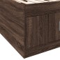 vidaXL Tagesbett Schubladen Braun Eiche-Optik 90x190 cm Holzwerkstoff vidaXL Tagesbett Schubladen Braun Eiche-Optik 90x190 cm Holzwerkstoff