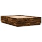 vidaXL Bettgestell Räuchereiche 160x200 cm Holzwerkstoff vidaXL Bettgestell Räuchereiche 160x200 cm Holzwerkstoff