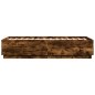 vidaXL Bettgestell Räuchereiche 90x190 cm Holzwerkstoff vidaXL Bettgestell Räuchereiche 90x190 cm Holzwerkstoff