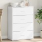vidaXL Sideboard Weiß 60x31x84 cm Holzwerkstoff vidaXL Sideboard Weiß 60x31x84 cm Holzwerkstoff
