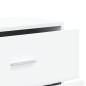 vidaXL Sideboard Weiß 60x31x84 cm Holzwerkstoff vidaXL Sideboard Weiß 60x31x84 cm Holzwerkstoff