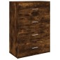 vidaXL Sideboard Räuchereiche 60x31x84 cm Holzwerkstoff vidaXL Sideboard Räuchereiche 60x31x84 cm Holzwerkstoff