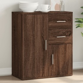 vidaXL Sideboard Braun Eiche-Optik 60x31x70 cm Holzwerkstoff