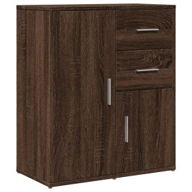 vidaXL Sideboard Braun Eiche-Optik 60x31x70 cm Holzwerkstoff