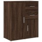 vidaXL Sideboard Braun Eiche-Optik 60x31x70 cm Holzwerkstoff vidaXL Sideboard Braun Eiche-Optik 60x31x70 cm Holzwerkstoff