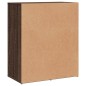 vidaXL Sideboard Braun Eiche-Optik 60x31x70 cm Holzwerkstoff vidaXL Sideboard Braun Eiche-Optik 60x31x70 cm Holzwerkstoff