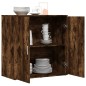 vidaXL Sideboard Räuchereiche 79x38x80 cm Holzwerkstoff vidaXL Sideboard Räuchereiche 79x38x80 cm Holzwerkstoff