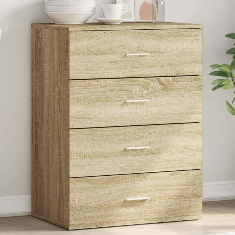 vidaXL Sideboard Sonoma-Eiche 60x39x80 cm Holzwerkstoff vidaXL Sideboard Sonoma-Eiche 60x39x80 cm Holzwerkstoff