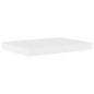 vidaXL Bett mit Matratze Weiß 140x190 cm Kunstleder vidaXL Bett mit Matratze Weiß 140x190 cm Kunstleder