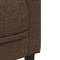 vidaXL 2-tlg. Sofagarnitur Braun Stoff vidaXL 2-tlg. Sofagarnitur Braun Stoff