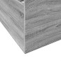 vidaXL Bettgestell mit Schubladen Grau Sonoma 135x190 cm Holzwerkstoff vidaXL Bettgestell mit Schubladen Grau Sonoma 135x190 cm Holzwerkstoff