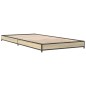 vidaXL Bettgestell Sonoma-Eiche 90x200 cm Holzwerkstoff und Metall vidaXL Bettgestell Sonoma-Eiche 90x200 cm Holzwerkstoff und Metall