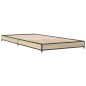 vidaXL Bettgestell Sonoma-Eiche 90x190 cm Holzwerkstoff und Metall vidaXL Bettgestell Sonoma-Eiche 90x190 cm Holzwerkstoff und Metall