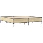 vidaXL Bettgestell Sonoma-Eiche 180x200 cm Holzwerkstoff und Metall vidaXL Bettgestell Sonoma-Eiche 180x200 cm Holzwerkstoff und Metall