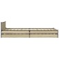 vidaXL Bettgestell mit Schubladen Sonoma-Eiche 90x200cm Holzwerkstoff vidaXL Bettgestell mit Schubladen Sonoma-Eiche 90x200cm Holzwerkstoff