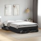 vidaXL Bettgestell mit Schubladen Schwarz 140x190 cm Holzwerkstoff vidaXL Bettgestell mit Schubladen Schwarz 140x190 cm Holzwerkstoff