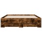 vidaXL Bettgestell mit Schubladen Räuchereiche 140x190cm Holzwerkstoff vidaXL Bettgestell mit Schubladen Räuchereiche 140x190cm Holzwerkstoff