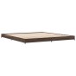 vidaXL Bettgestell Braun Eichen-Optik 180x200 cm Holzwerkstoff Metall vidaXL Bettgestell Braun Eichen-Optik 180x200 cm Holzwerkstoff Metall