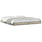 vidaXL Bettgestell Sonoma-Eiche 160x200 cm Holzwerkstoff und Metall vidaXL Bettgestell Sonoma-Eiche 160x200 cm Holzwerkstoff und Metall