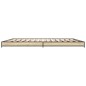 vidaXL Bettgestell Sonoma-Eiche 160x200 cm Holzwerkstoff und Metall vidaXL Bettgestell Sonoma-Eiche 160x200 cm Holzwerkstoff und Metall
