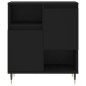 Sideboards 3 Stk. Schwarz Holzwerkstoff Sideboards 3 Stk. Schwarz Holzwerkstoff