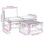 vidaXL 3-tlg. Garten-Lounge-Set mit Kissen Massivholz Akazie vidaXL 3-tlg. Garten-Lounge-Set mit Kissen Massivholz Akazie