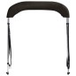 vidaXL 2-Bow Bimini-Top Schwarz 178x138x96 cm vidaXL 2-Bow Bimini-Top Schwarz 178x138x96 cm