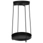 H&S Collection Blumentopf-Ständer 2 Stk. Metall Schwarz H&S Collection Blumentopf-Ständer 2 Stk. Metall Schwarz