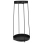 H&S Collection Blumentopf-Ständer 2 Stk. Metall Schwarz H&S Collection Blumentopf-Ständer 2 Stk. Metall Schwarz