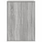 vidaXL Sideboard Grau Sonoma 60x31x84 cm Holzwerkstoff vidaXL Sideboard Grau Sonoma 60x31x84 cm Holzwerkstoff