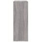 vidaXL Sideboard Grau Sonoma 60x31x84 cm Holzwerkstoff vidaXL Sideboard Grau Sonoma 60x31x84 cm Holzwerkstoff