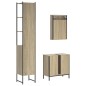 vidaXL 3-tlg. Badmöbel-Set Sonoma-Eiche Holzwerkstoff vidaXL 3-tlg. Badmöbel-Set Sonoma-Eiche Holzwerkstoff
