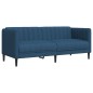 vidaXL 2-tlg. Sofagarnitur Blau Stoff vidaXL 2-tlg. Sofagarnitur Blau Stoff