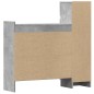 vidaXL Schuhschrank Betongrau 100,5x28x100 cm Holzwerkstoff vidaXL Schuhschrank Betongrau 100,5x28x100 cm Holzwerkstoff