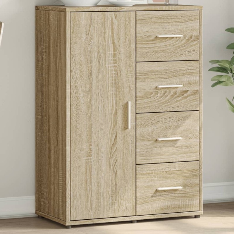 vidaXL Sideboard Sonoma-Eiche 60x31x84 cm Holzwerkstoff vidaXL Sideboard Sonoma-Eiche 60x31x84 cm Holzwerkstoff