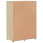 vidaXL Sideboard Sonoma-Eiche 60x31x84 cm Holzwerkstoff vidaXL Sideboard Sonoma-Eiche 60x31x84 cm Holzwerkstoff