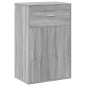 vidaXL Beistellschrank Grau Sonoma 56,5x39x90 cm Holzwerkstoff vidaXL Beistellschrank Grau Sonoma 56,5x39x90 cm Holzwerkstoff