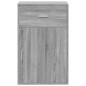 vidaXL Beistellschrank Grau Sonoma 56,5x39x90 cm Holzwerkstoff vidaXL Beistellschrank Grau Sonoma 56,5x39x90 cm Holzwerkstoff